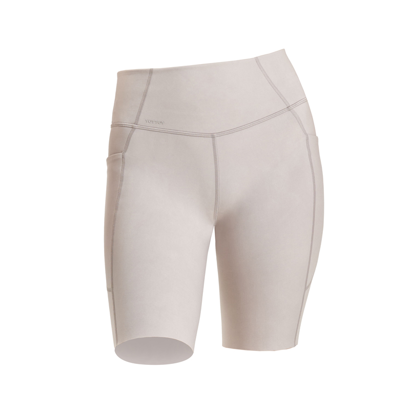 yottoy运动短裤 骑行裤女外穿高弹紧身提臀瑜伽健身跑步五分 单位：件 无色