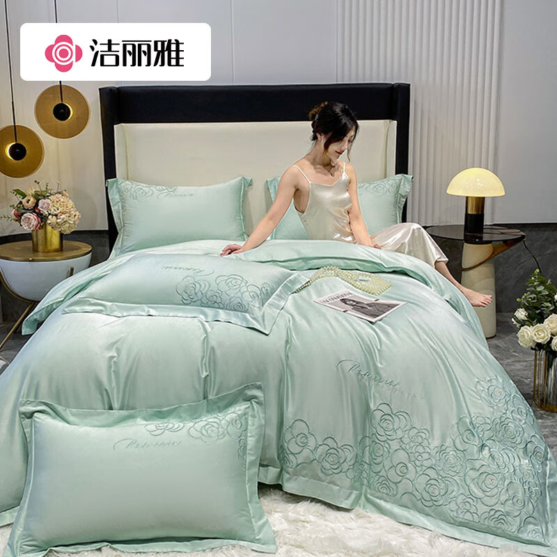 洁丽雅Grace纯棉刺绣套件-安妮JLY-YH227（单位：套）  