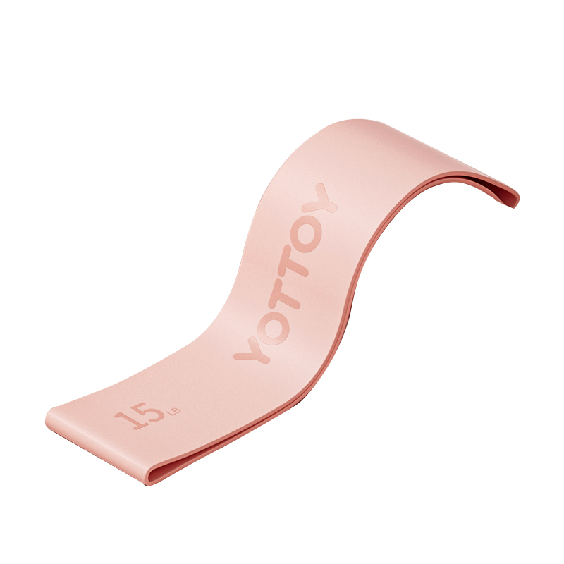YOTTOY 迷你翘臀圈 （15、25、35、50磅）单位：件 茱萸粉