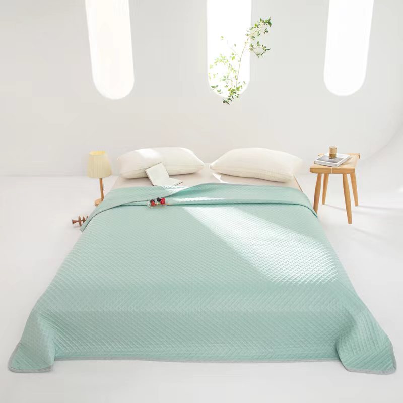 乔德家坊多功能冰丝夏被 JDXB230423（单位：条） 草绿色