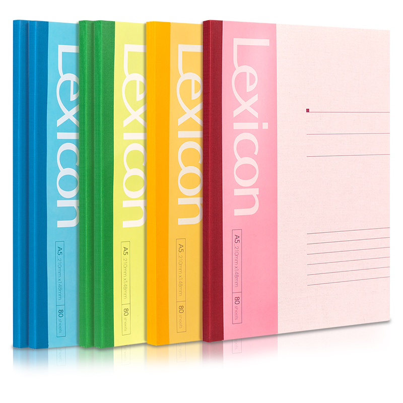 得力(deli)线装订软抄本 记事本/工作笔记本子/ 日记本 文具办公用 混色