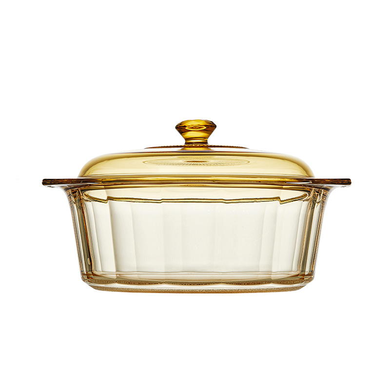 神田晶尊系列S级耐热玻璃锅4.1L  S级耐热玻璃  单位：个  