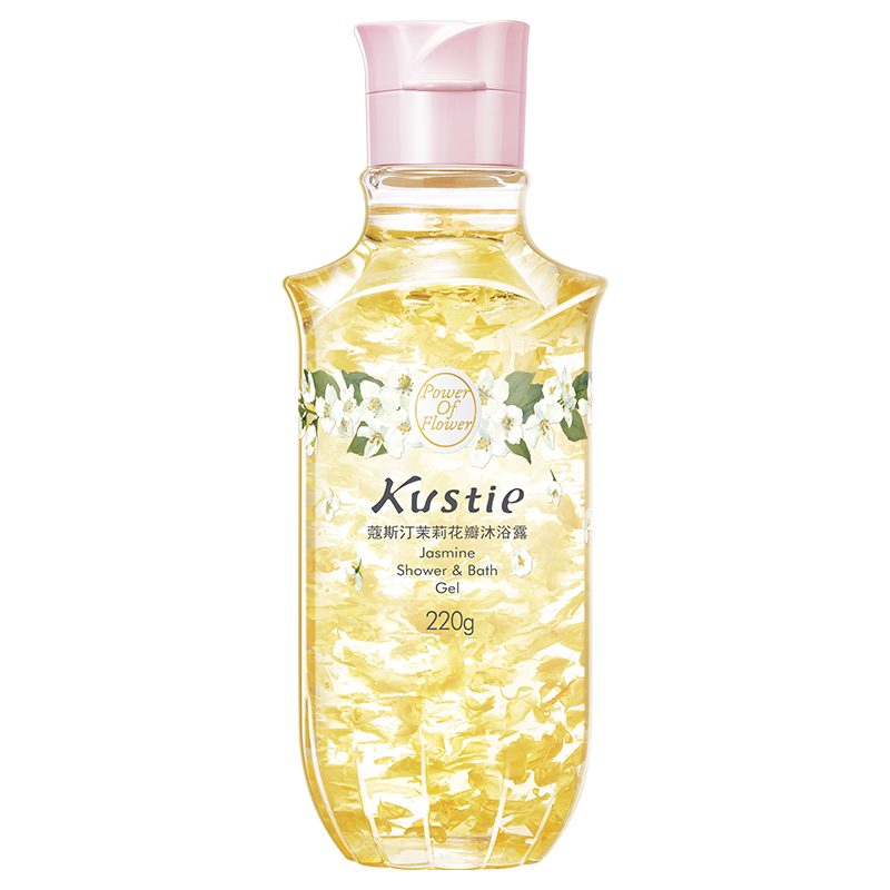 蔻斯汀茉莉花瓣沐浴露【新瓶】220g 单位（瓶） 香槟黄