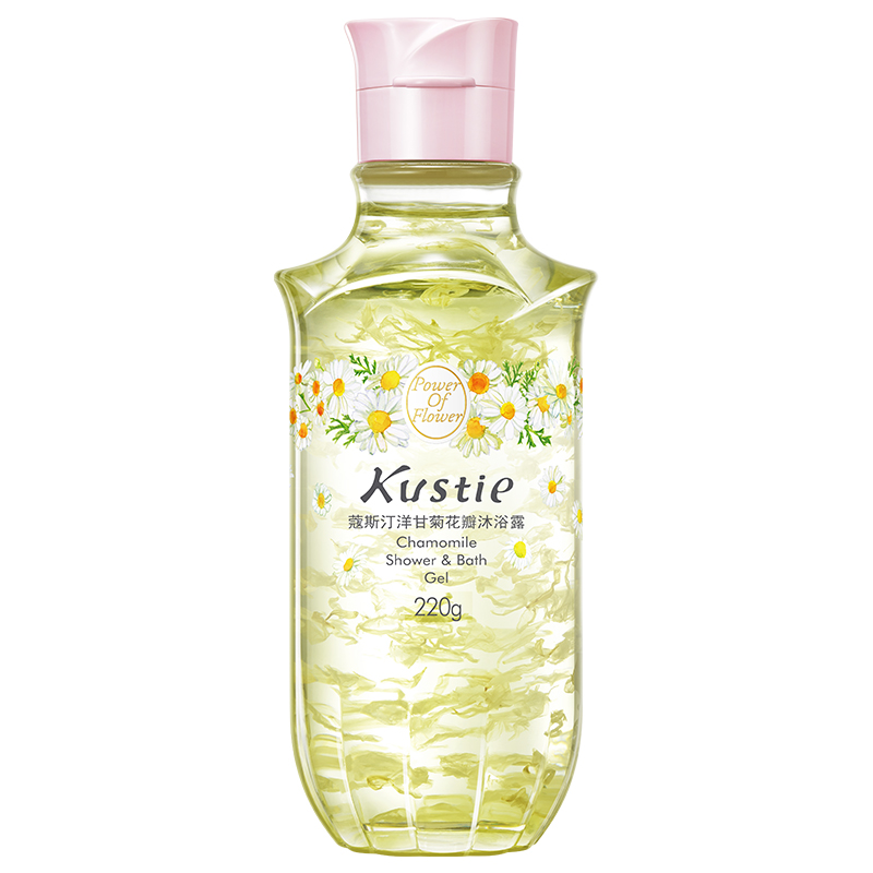 蔻斯汀洋甘菊花瓣沐浴露【新瓶】220g 单位（瓶） 灰绿色