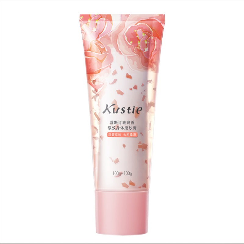 蔻斯汀玫瑰双效身体去角质霜100g+100g 单位（只） 佳人粉