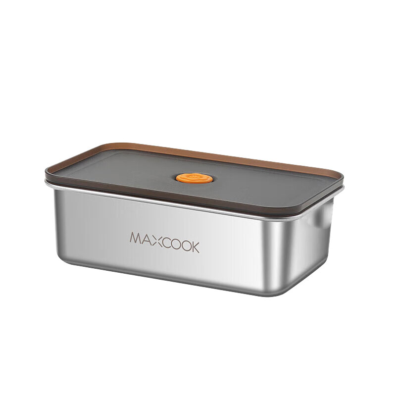 美厨304不锈钢保鲜盒1000ml MCFT5557 （单位：个）  