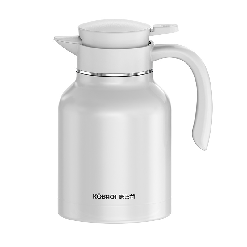 康巴赫-乐享系列保温壶1600ml KH-H16B01（单位：个） 珍珠白