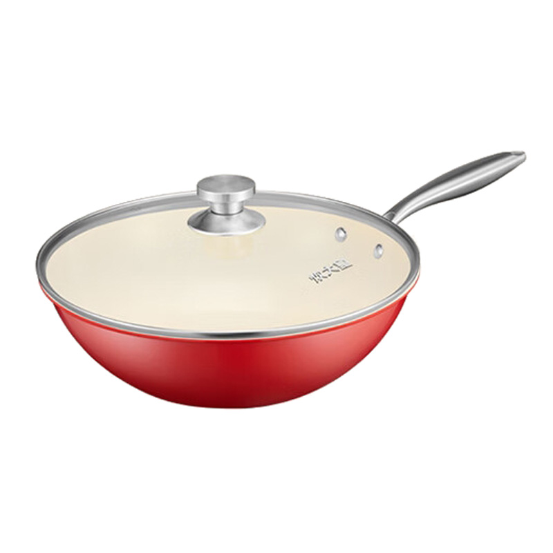 炊大皇 DY62413 32cm  不粘锅 红色（单位：个）