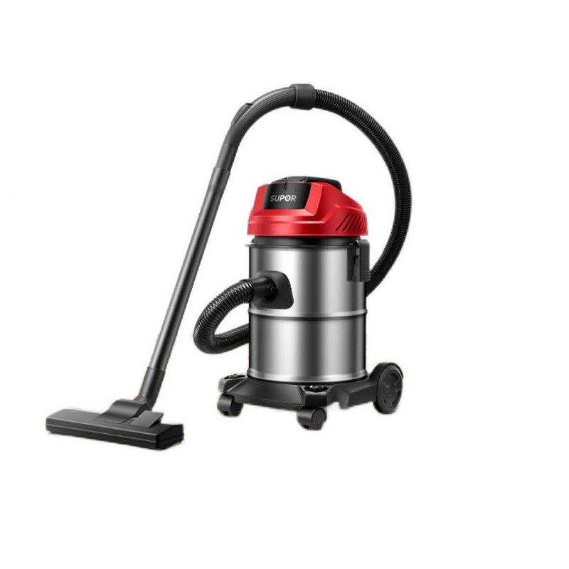 苏泊尔 SUPOR桶式吸尘器 商用家用不锈钢大吸力吸尘器 VCT80P/台 银红色