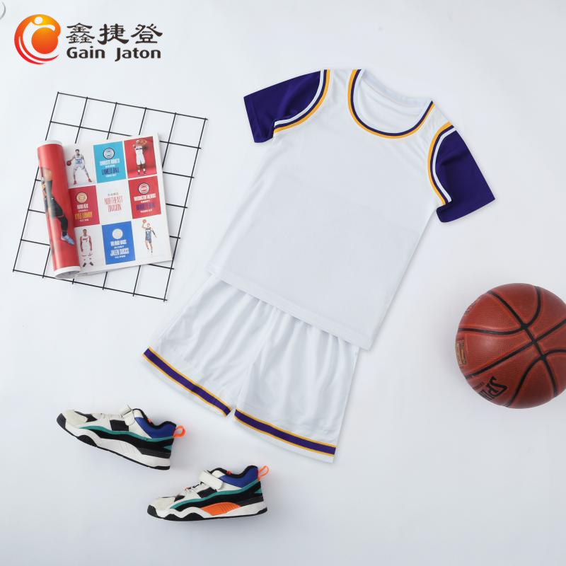 鑫捷登 可印字假二件足球服套装 AGRY-LY2101 单位：套 白色