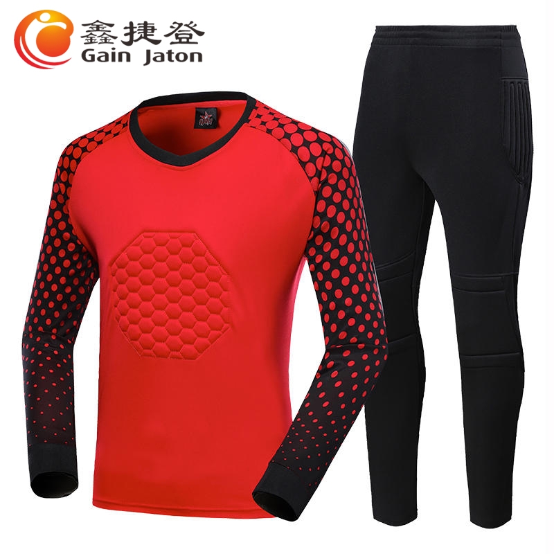 鑫捷登足球守门员套装 AGRY-LY210 1套 荧光绿 L-3XL