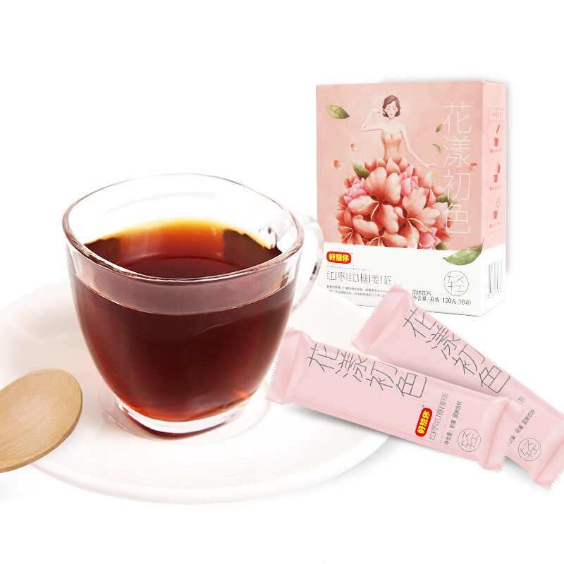 好想你120g红枣红糖姜茶1*120g*3单位：盒 粉色