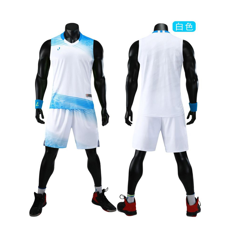 鑫捷登 男女同款定制运动服LY-283128 1套 白色