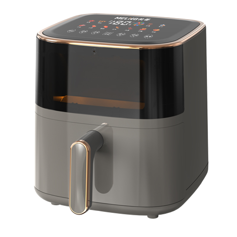 美菱（MELNG）家用6L可视空气炸锅电子款 MZG-503A（单位/台） 灰色