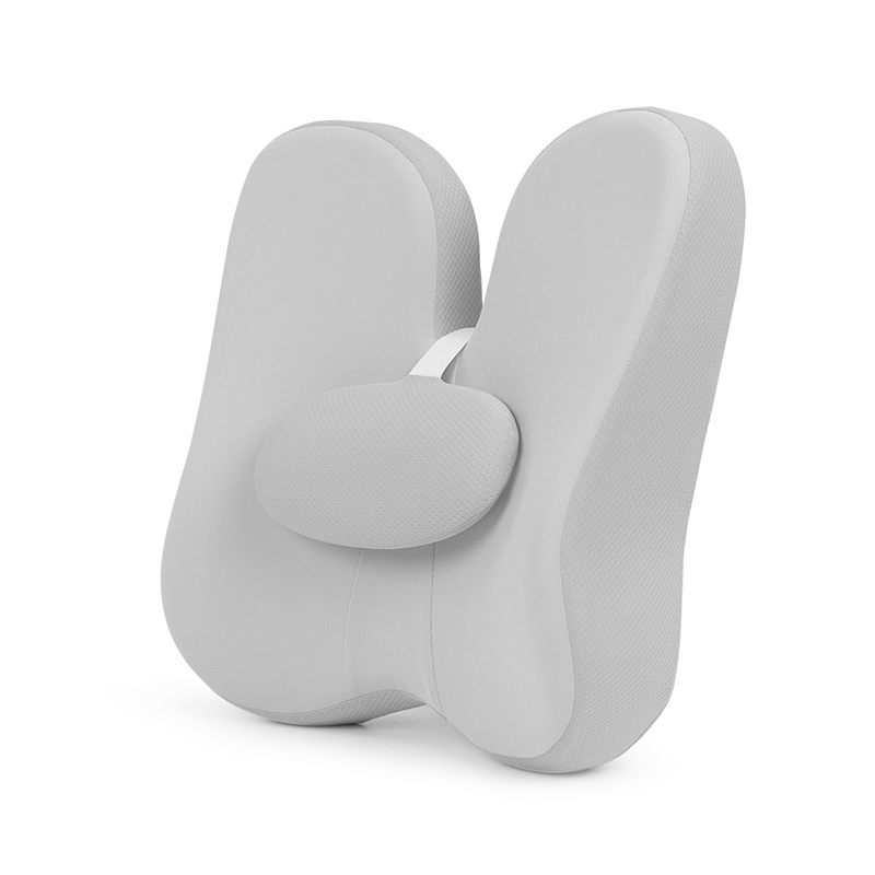 佳奥 云朵蝶形腰垫 家用办公室靠垫（单位：个） 灰色