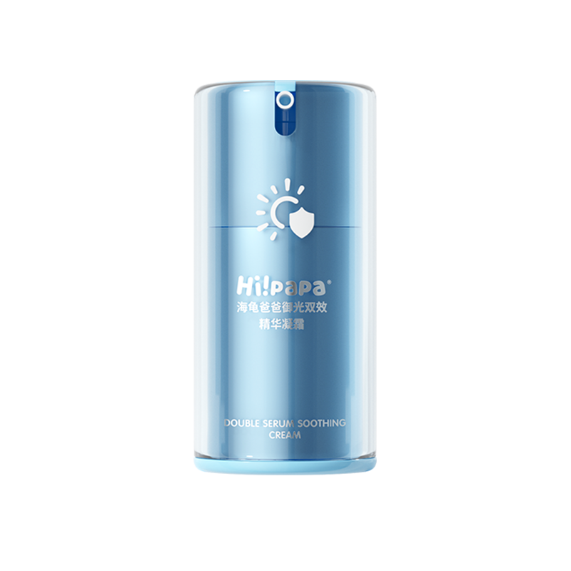 海龟爸爸双效精华凝霜48g（单位：瓶） 深蓝色