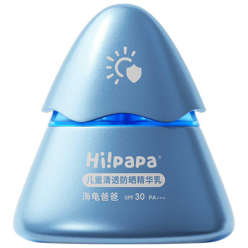 Hi!papa儿童清透防晒精华乳spf30PA+++（单位：瓶） 宝石蓝