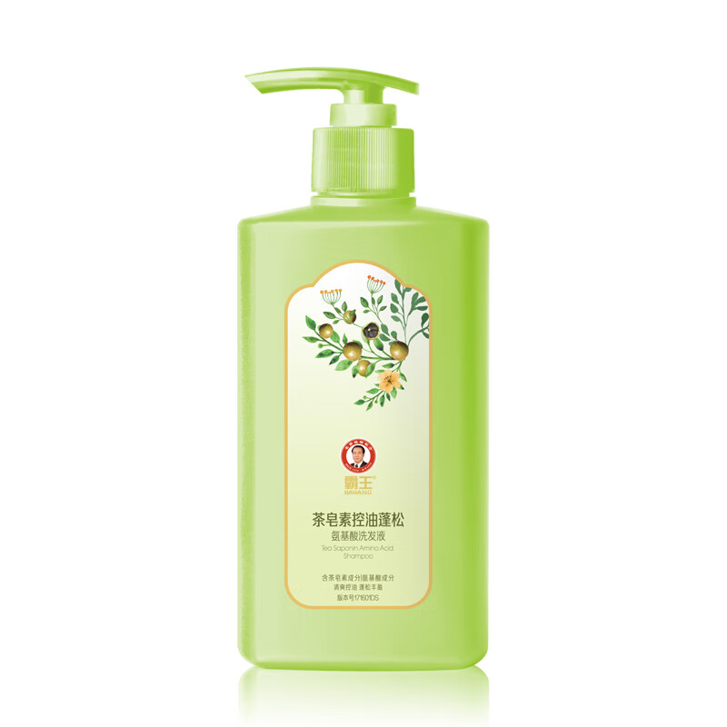 霸王茶皂素控油蓬松氨基酸洗发液600g （单位：瓶） 香槟金