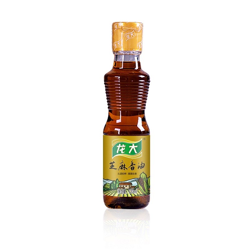 龙大芝麻香油220ml单位：瓶 黄色