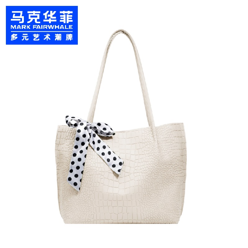 马克华菲女士单肩包750204(单位：个） 米白