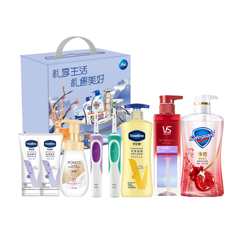 联合利华宝洁组合 1100ml+840g+两支（单位：套）  