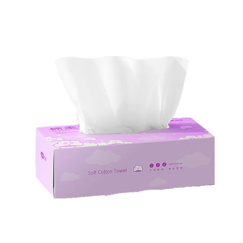 可孚牌棉柔巾	20cm*20cm 50抽（盒装）*5盒 粉色