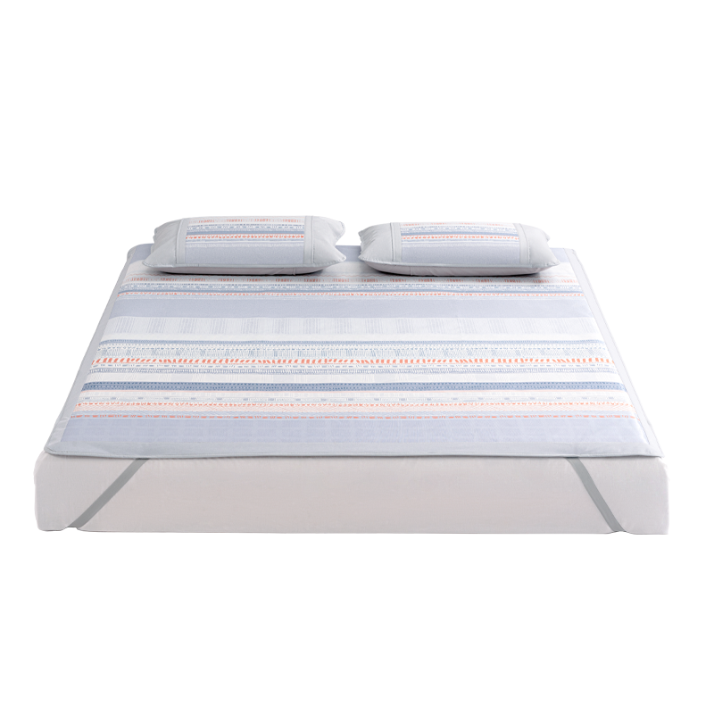 水星家纺	晨园悠香印花冰丝席（单位：套） 晨园悠香印花冰丝席 1.8米床