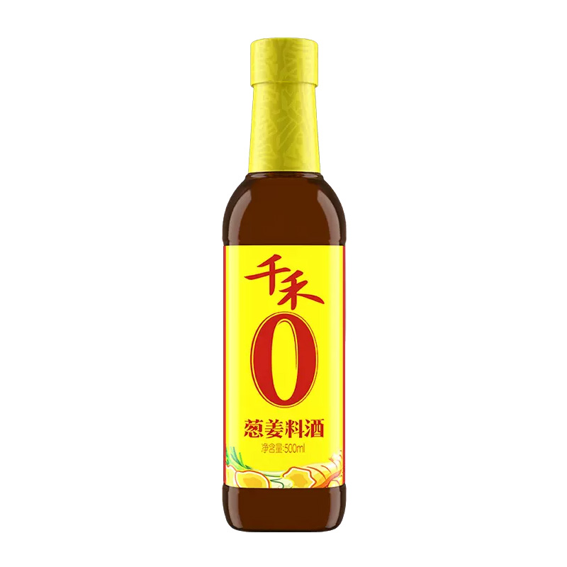 千禾零添加葱姜料酒500ml*2（单位：瓶） 500ml*2