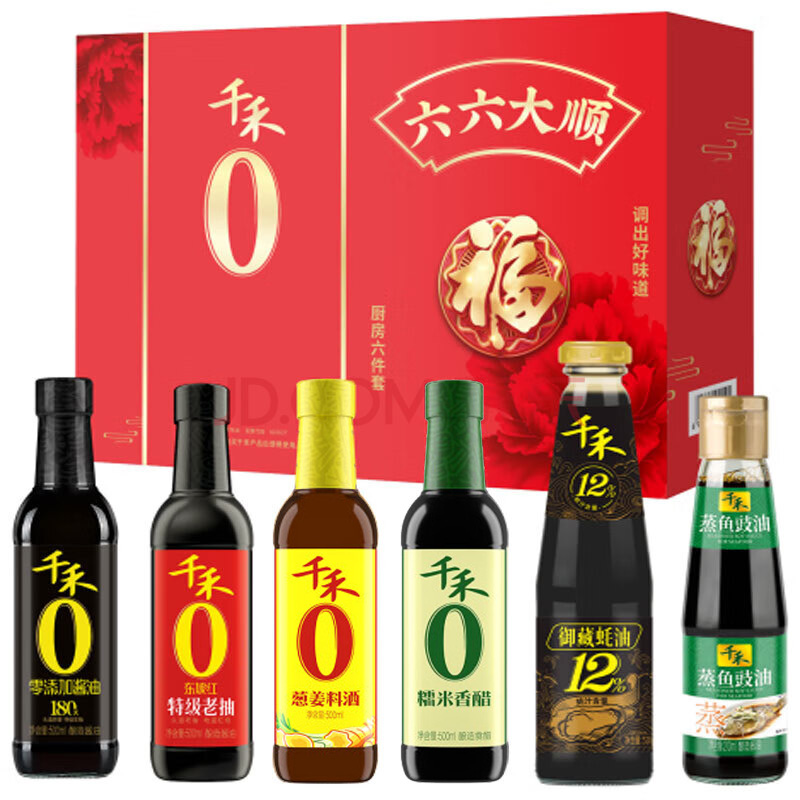 千禾零添加六六大顺礼盒2720款 礼盒