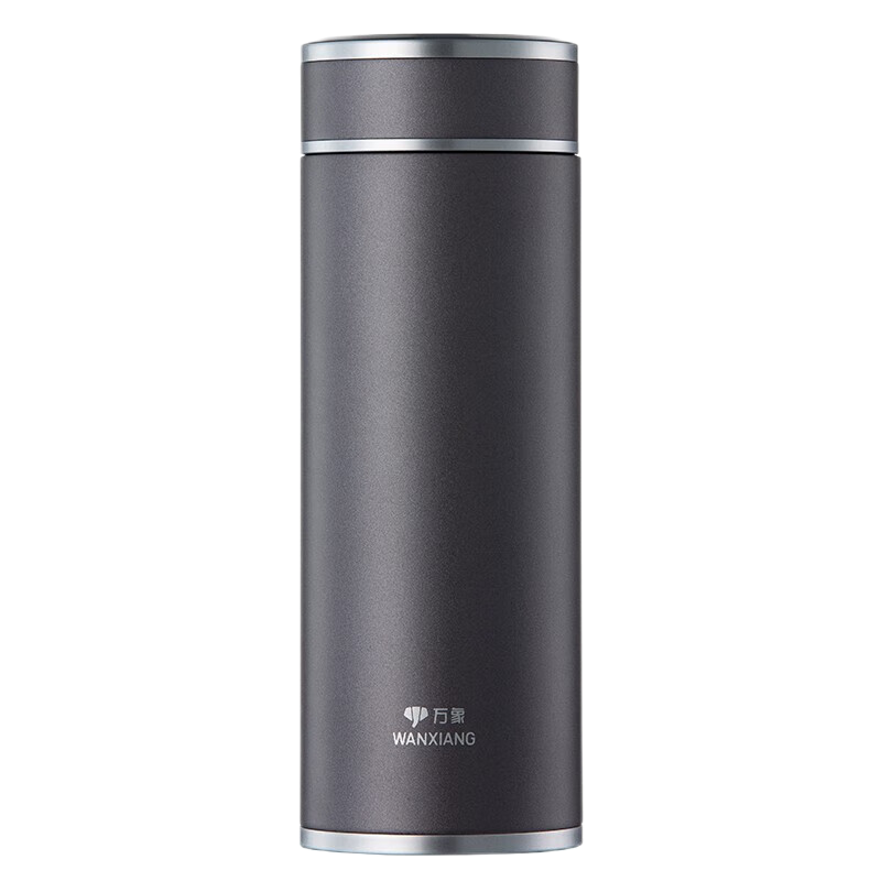 万象（WANXIANG）保温杯轻奢礼盒装H96L时尚居家泡茶杯400ML （单位：个） 水泥灰