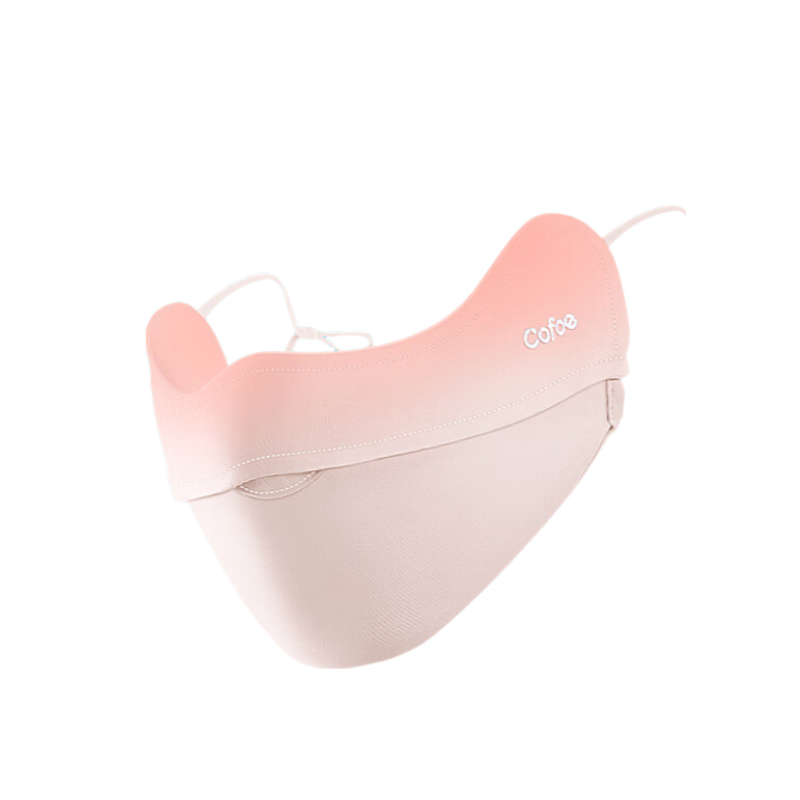 可孚防晒口罩	浅粉色*2个 茱萸粉