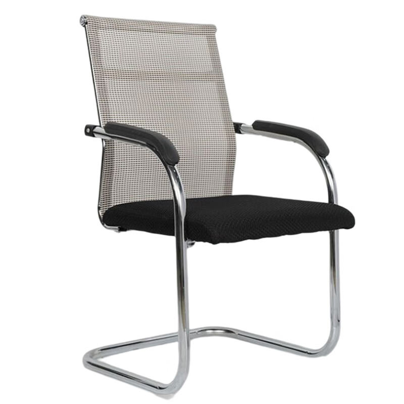 荣美盛 会议椅弓形脚培训椅员工办公椅职员电脑椅张 550*600*910mm