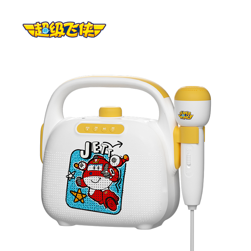 超级飞侠 儿童卡拉OK唱歌机Q7（台） 白色