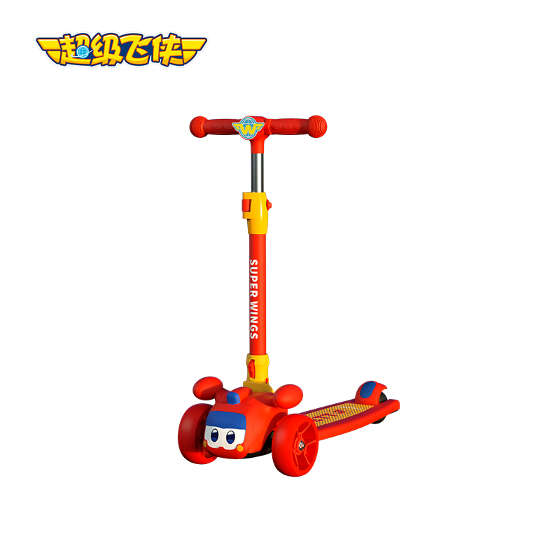 超级飞侠儿童滑板车MP-SW2204（单位：台） 红色