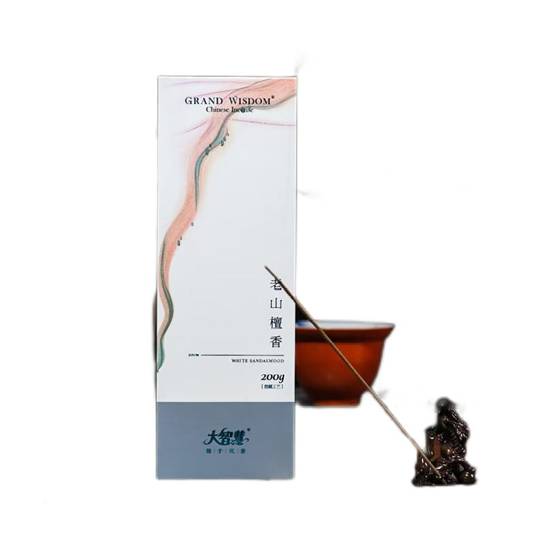 大智慧印度老山檀200g/40分钟【日檀】1盒  