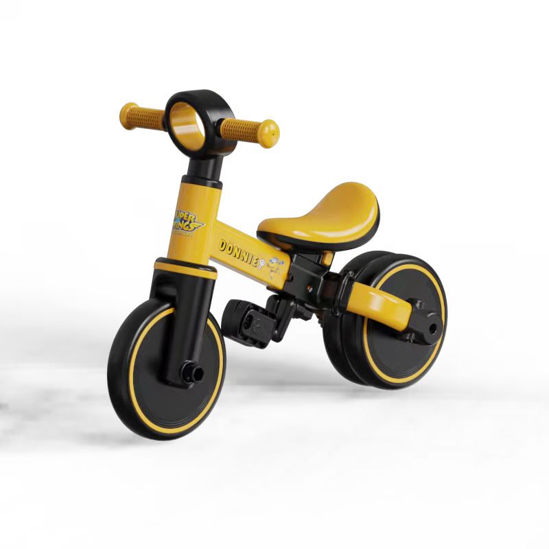 超级飞侠 儿童两用三轮平衡车T05（台） 金色