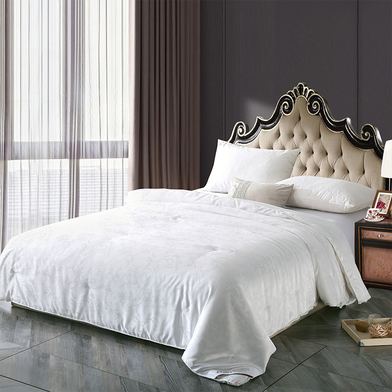 紫韵嫣然御品蚕丝被200*230CM（单位：床） 钢琴白 200*230