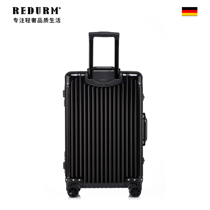 瑞德姆全铝镁拉杆箱经典款26寸RL-QL1806 单位：个 黑色 26寸