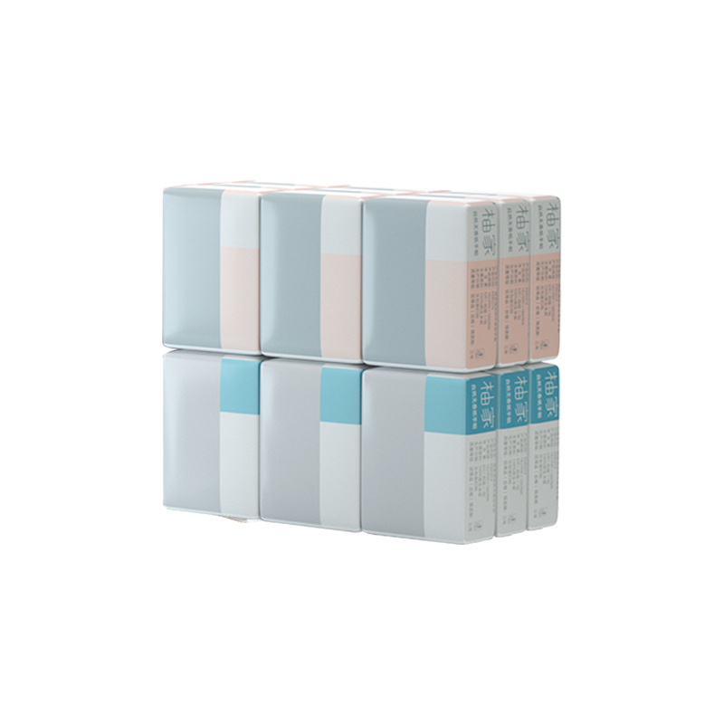 柚家自然无香纸手帕 1组装6946-1 白色