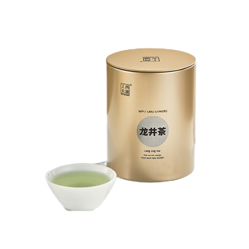 西湖工夫杭州明前特级龙井茶绿茶特级50g 1盒  