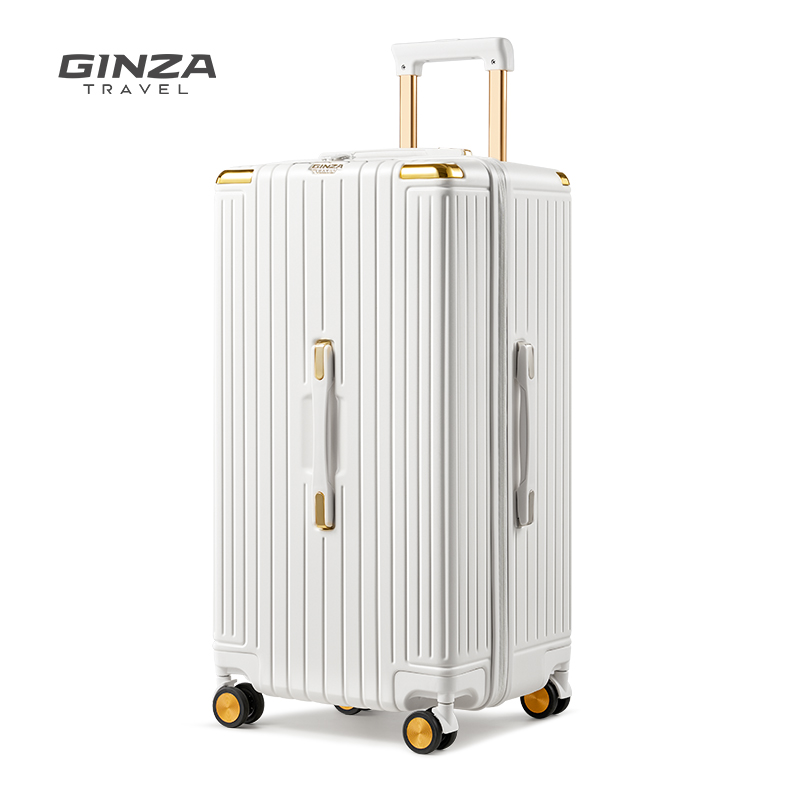 银座26寸大容量行李箱A-9890L-37（单位：个） 白色