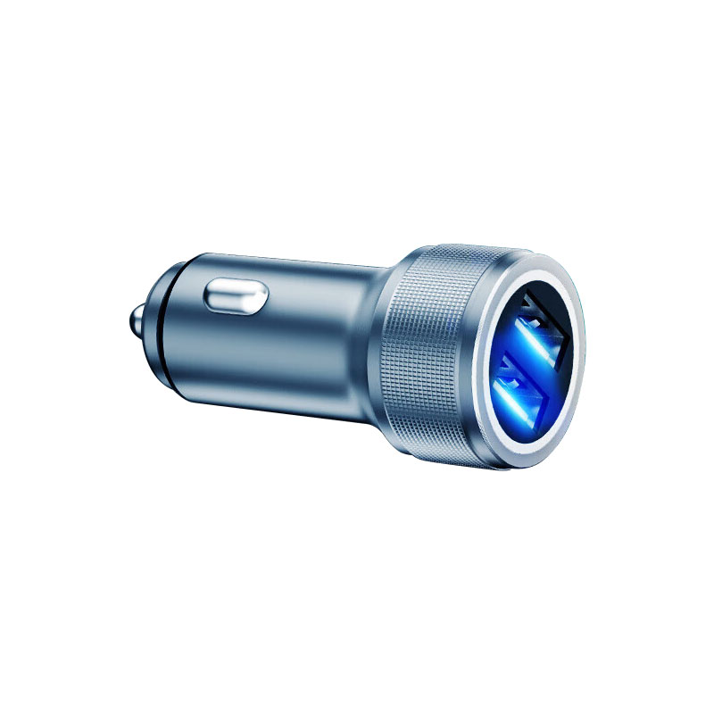 纽曼C39-2车载充电器银色(单位：个） 银色