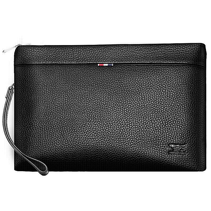 七匹狼钱包男士手包真皮长款手拿包大容量商务大号信封包（单位：个） E118416-01AD3-大号 E118416-01AD3-大号