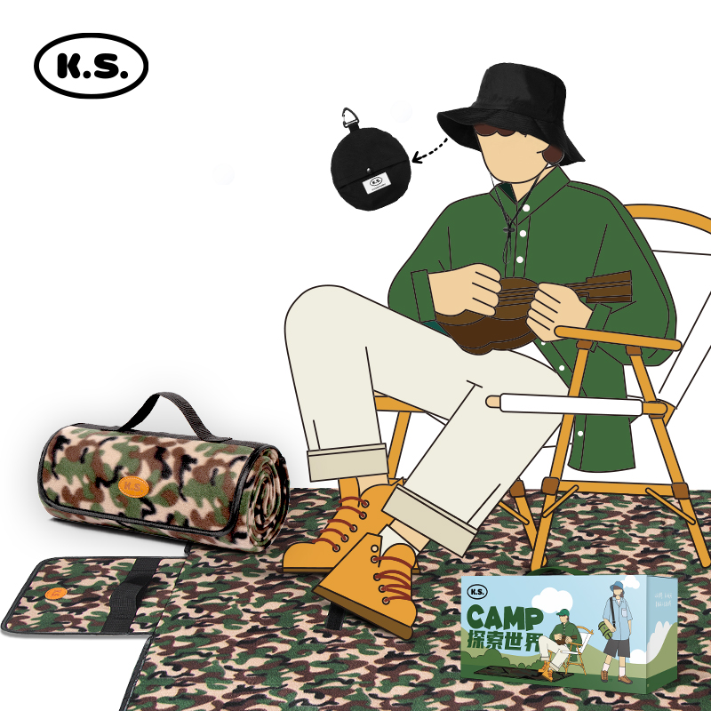 K.S.探索世界户外套装KS-789 单位：套 黑色