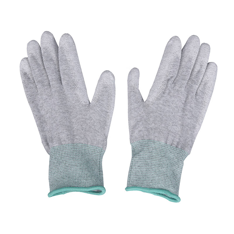 百舸 碳纤维防静电 薄款耐磨手套芯M码 十双装（单位：包） 灰色