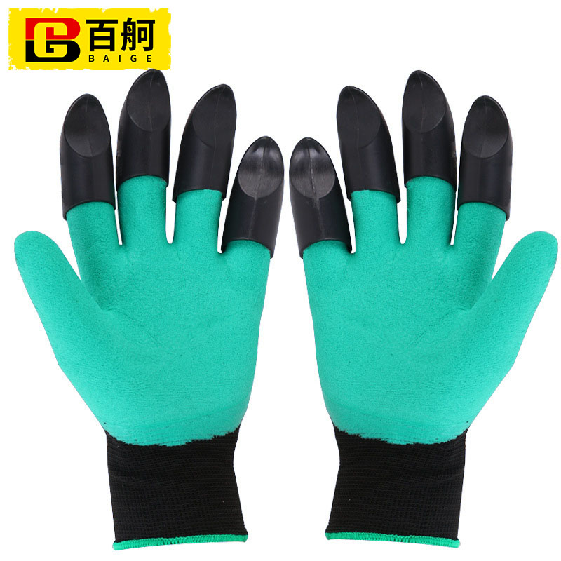 百舸 园艺防护手套  中款（单位：双） 绿色