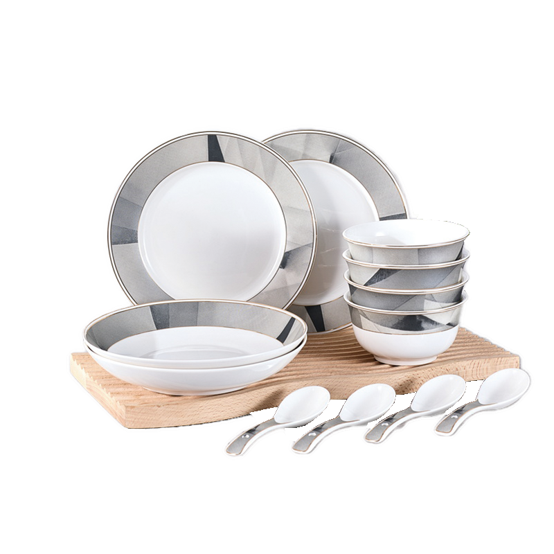 康宁餐具-素颜系列12件套 白色 12