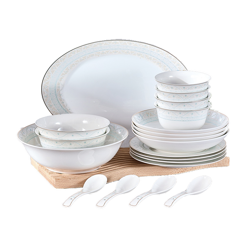 康宁餐具-波斯风情系列20件套 白色 20