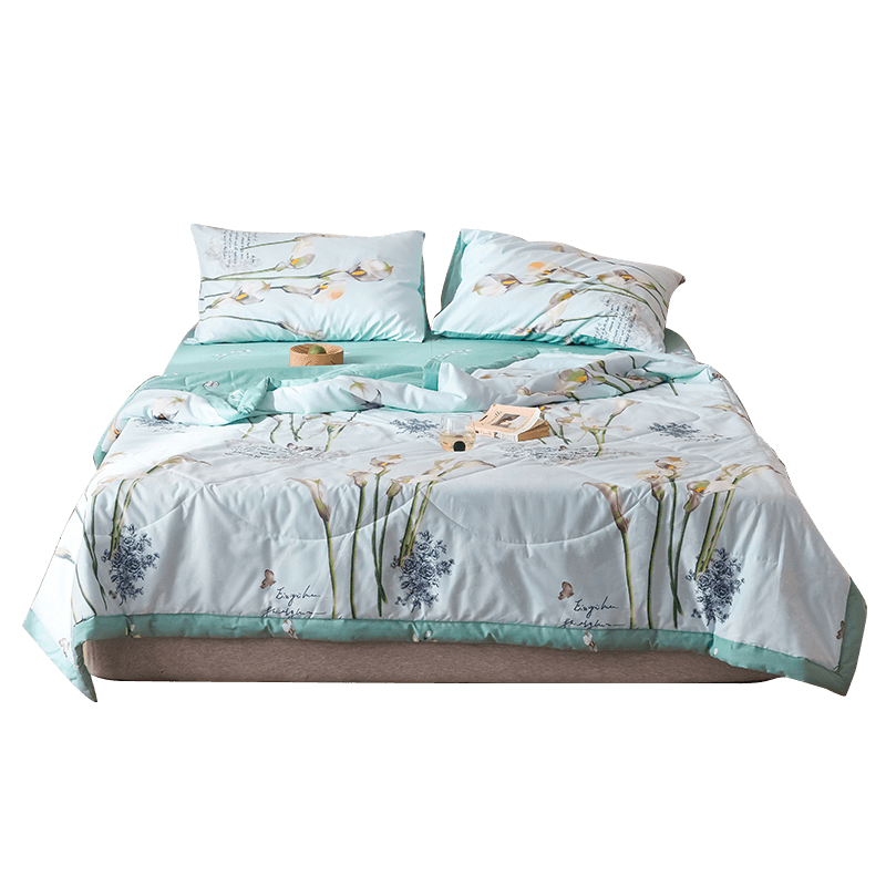 伊伊爱全棉印花棉花夏被150*200cm  BZ0LFS2401158（条） 梦百合