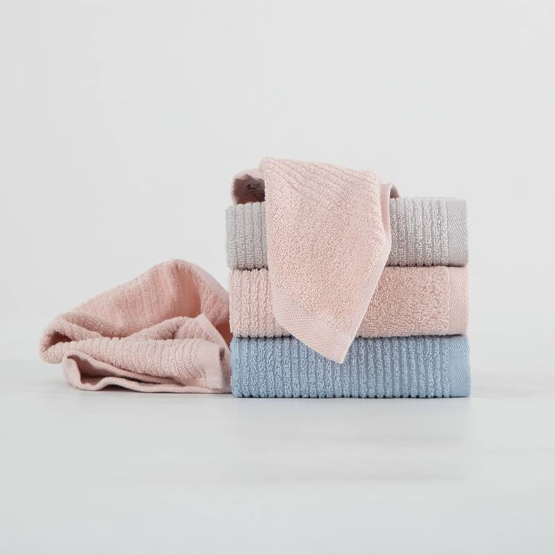 三利 余音面巾 三条装 9905 颜色随机 随机